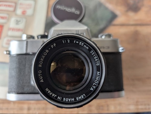Minolta 55mm f2 - sr-3,