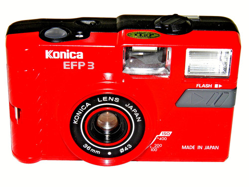Fotoapparat konica efp3 - fotoapparat, top