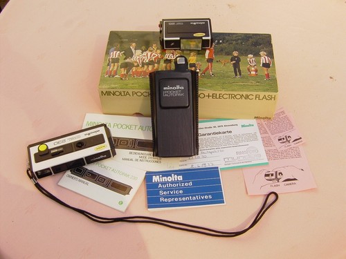 Minolta pocket autopak - minolta, 230